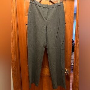 Grey and black dress pants
